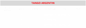 Planning démarrage cours de danse Tango débutant à Toulouse