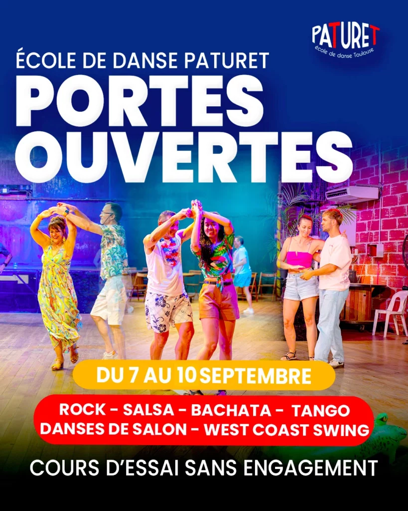 Portes ouvertes école de danse paturet